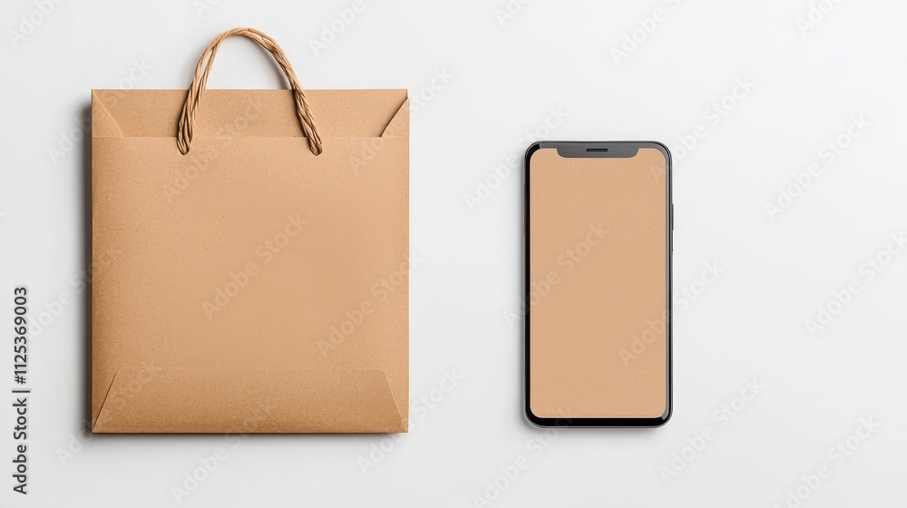 Poster a smartphone featuring a yellow envelope in the front, symbolizing messaging integration and digital