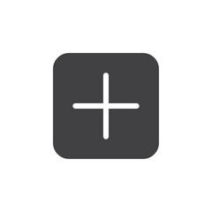 Add vector icon simple vector symbol