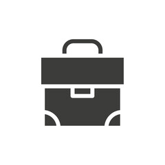 Briefcase icon simple vector symbol