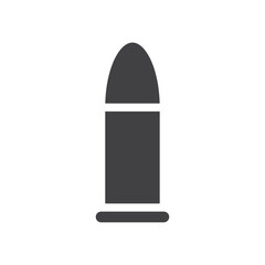 Bullet icon simple vector symbol
