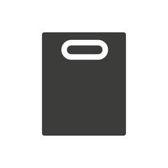 Cutting board icon simple vector symbol