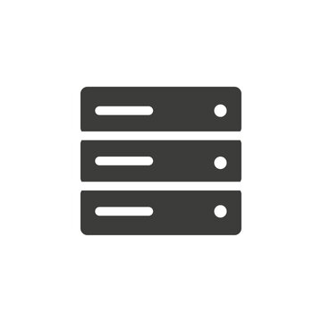 recommend clip art: Database icon simple vector symbol
