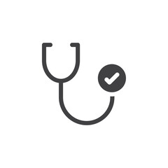 Health Check icon simple vector symbol