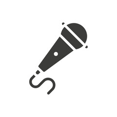 microphone icon simple vector symbol