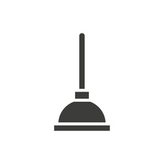 Plunger icon simple vector symbol