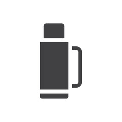 Thermos icon simple vector symbol