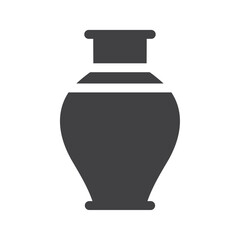 Vase icon simple vector symbol