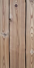 Fototapeta premium Weathered brown wooden background with knots, cracks, and grain details, wooden