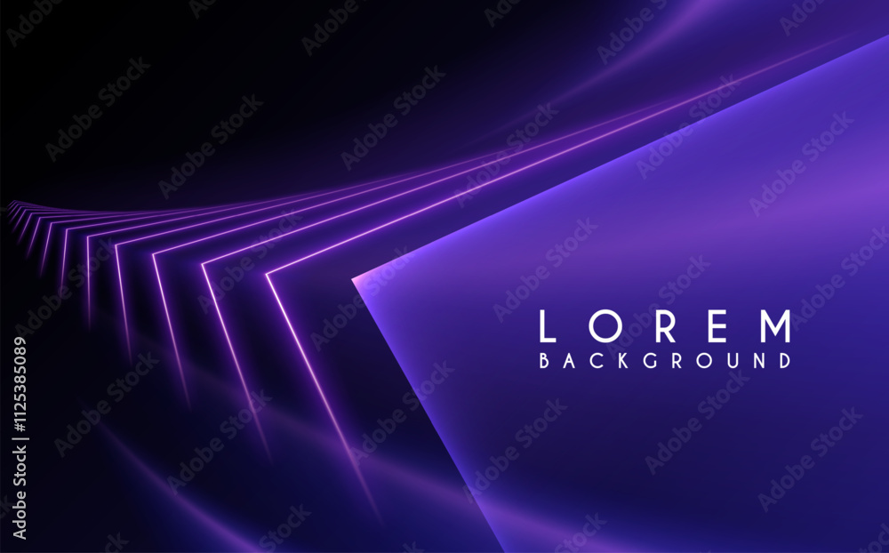 Canvas Prints abstract neon light arrows background
