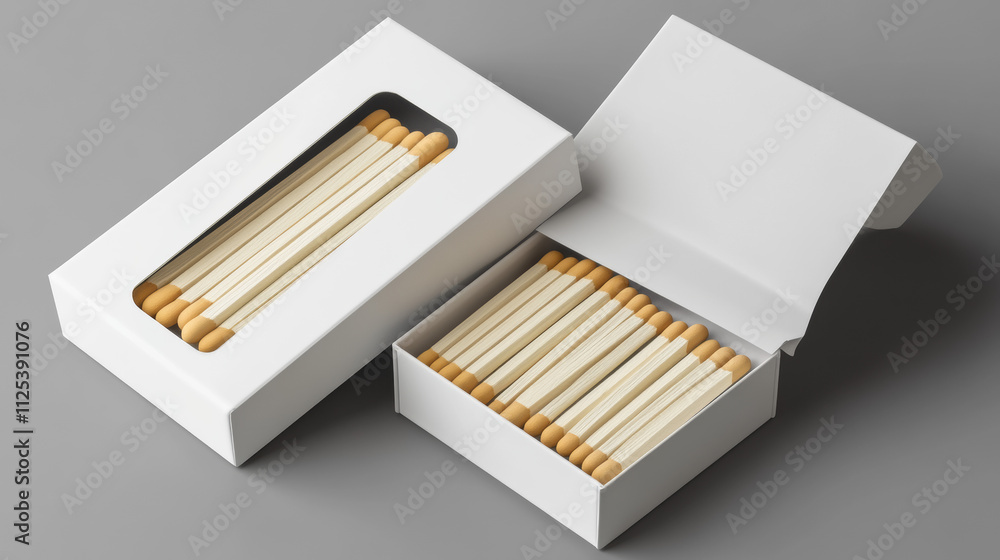 Poster 3d set of slide boxes isolated on gray background. vector realistic illustration of open and closed 