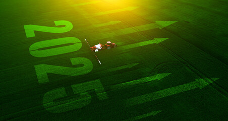 Successful new year 2025 with successful objectives in agriculture and business.	
