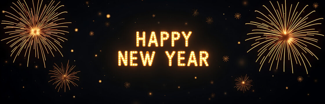 shing a happy new year with festive designs featuring glitter lights, luxury, and premium elements in various bright colors on a dark background._00001_