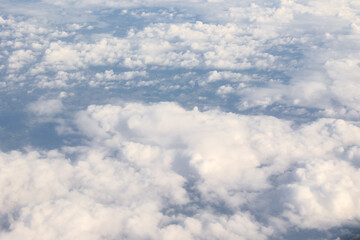 Clouds seen from the plane
