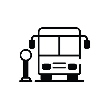 Bus Terminal vector icon