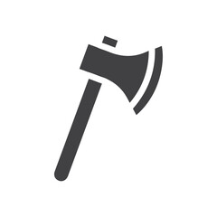 axe icon Vector logo outline