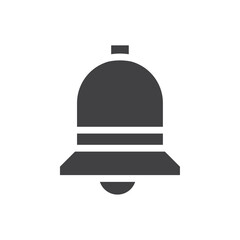 bell icon Vector logo outline