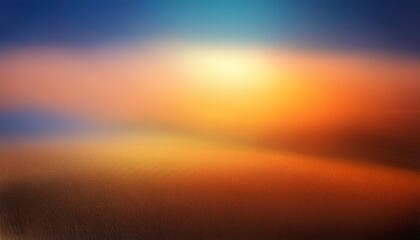 Obraz premium Sunset Horizon: Abstract, Dreamy Landscape 
