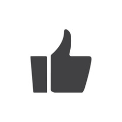 Obraz premium like icon Vector logo outline