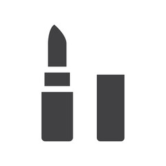 Lipstick icon Vector logo outline