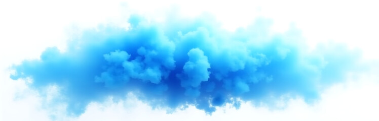 A vibrant blue color explosion isolated on a clear white background in transparent PNG format for flexible graphic use._00001_