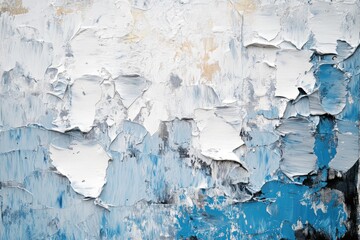 Fototapeta premium Elegant Silver Swirls: Fluid Abstract Art in Soft Shades of White, Grey and Blue for Stunning Backdrops