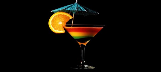 Rainbow Cocktail: A Vibrant Summer Drink