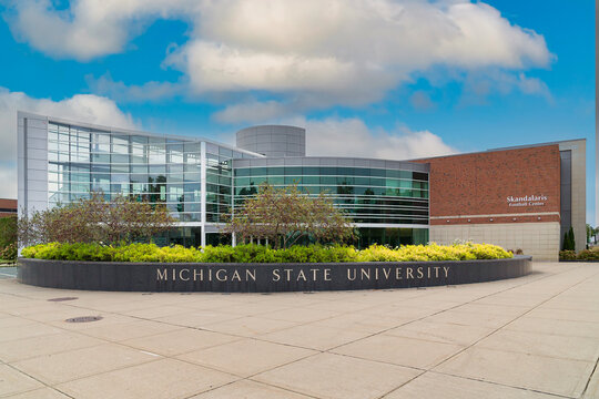 Duffy Daughtery and Skandalaris Football Center at Michigan State University in East Lansing, Michigan
