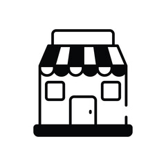 Shop vector icon