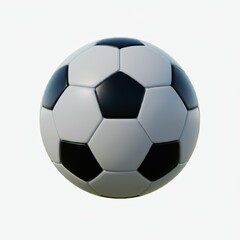 Fototapeta premium soccer ball isolated on white background