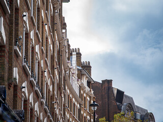 Line of affluent tradition London urban living 