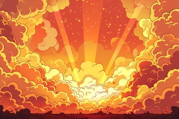 A devastated war landscape for visual art