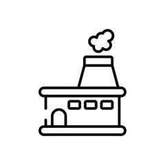 Factory Chimney vector icon