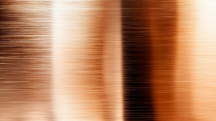 Copper textures shimmer in soft lighting, creating an abstract display of warmth and elegance in metal surface patterns