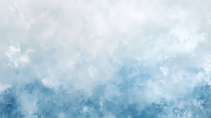 Obraz premium Soft and elegant abstract background with a smooth gradient of light blue and white, enhanced by a subtle grainy texture. Frosted. Illustration