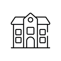 Mansion vector icon