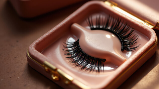 Image of a box with false eyelashes inside.