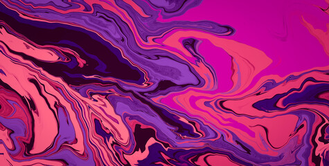 Fototapeta premium Geometric Fantasia Brimming with Vibrant Colors and Abstract Patterns, Creating a Captivating Visual Journey