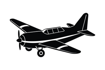Playful Airplane Vector Illustration for Travel and Aviation Design