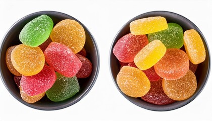 colorful jelly candies