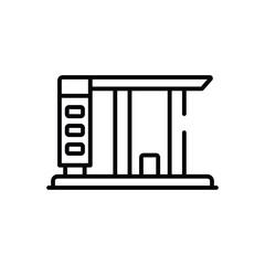 Gas Station vector icon