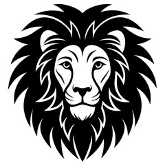 lion head vector