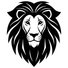 lion head vector