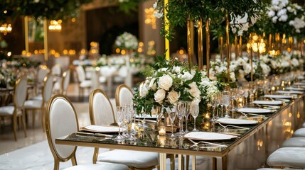 Elegant destination wedding planning luxury venue floral decor romantic setting wedding planner concept