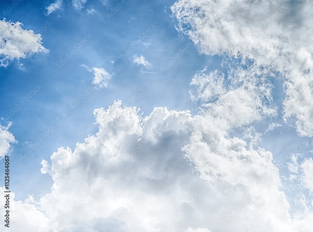 Wall mural sky clouds art sunrise background