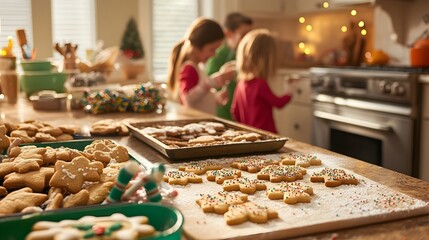 Christmas baking