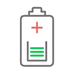 Fototapeta premium battery icon