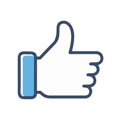 Obraz premium thumb up icon