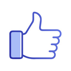Obraz premium thumb up icon