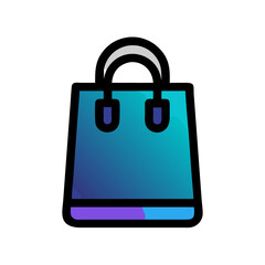 Obraz premium shopping bag icon