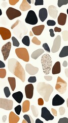 Fototapeta premium Abstract Terrazzo Pattern Graphic Design